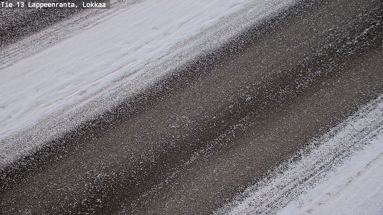Kelikamerat Kuva Tie 13 Lokkaan suora, Lappeenranta, Etelä-Karjala