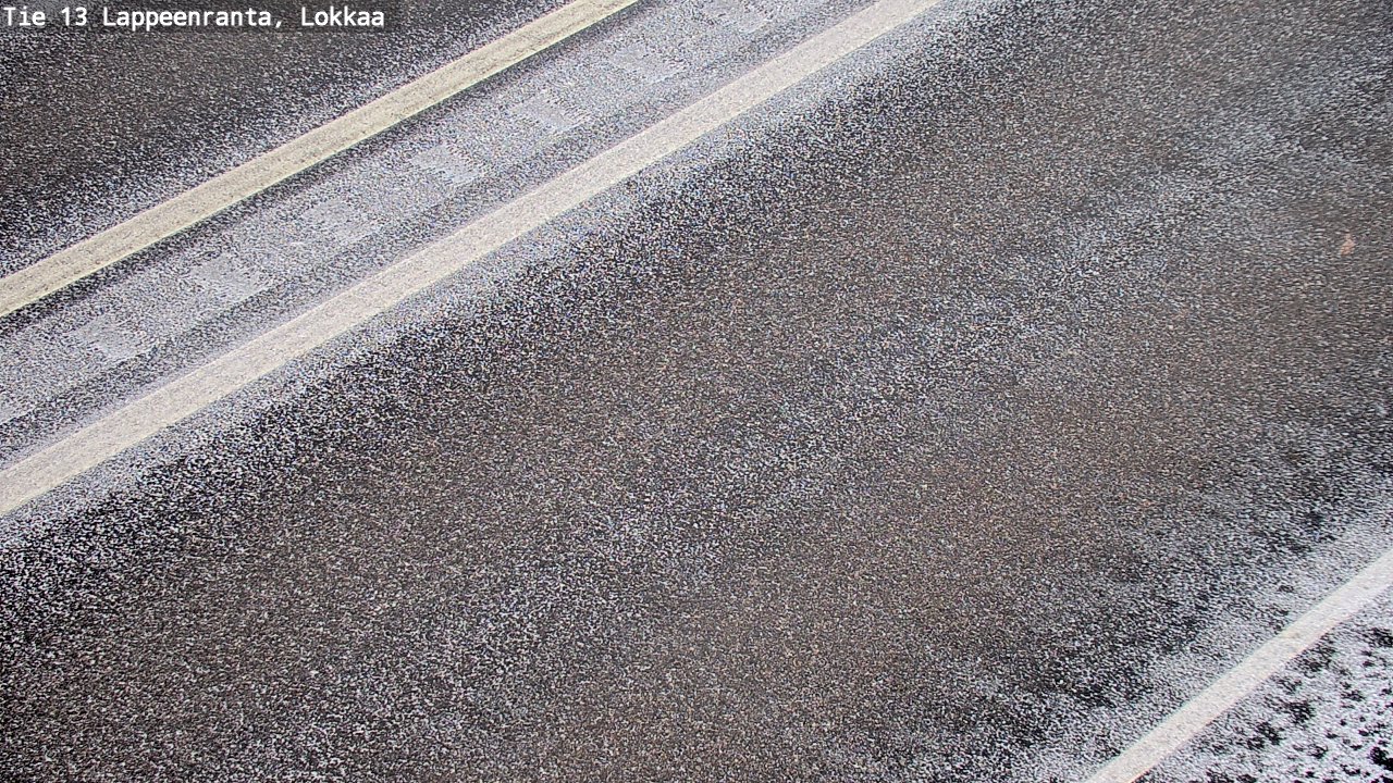 Kelikamerat Kuva Tie 13 Lokkaan suora, Lappeenranta, Etelä-Karjala
