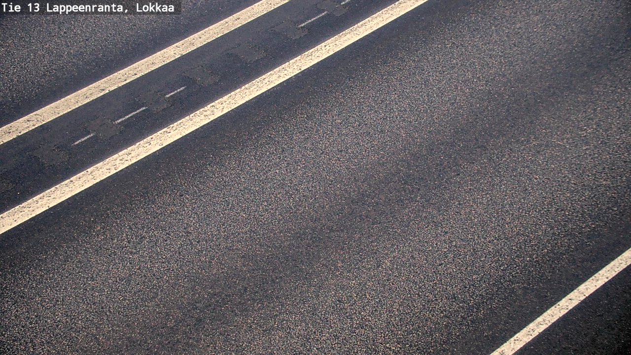 Kelikamerat Kuva Tie 13 Lokkaan suora, Lappeenranta, Etelä-Karjala