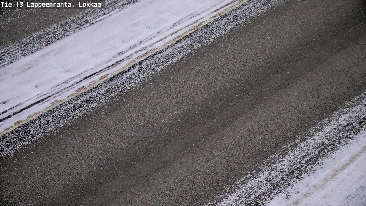 Kelikamerat Kuva Tie 13 Lokkaan suora, Lappeenranta, Etelä-Karjala