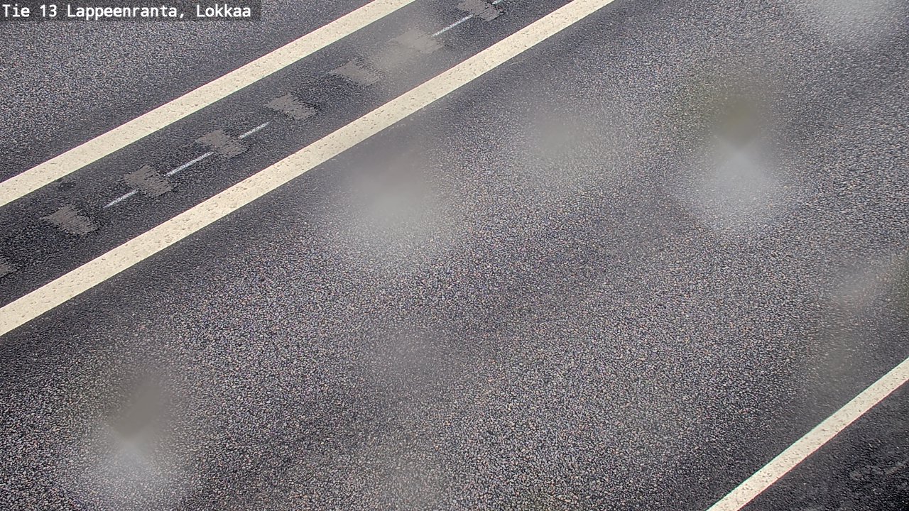 Weather Camera Image Väg 13 Lokkaa rakan, Lappeenranta, Etelä-Karjala