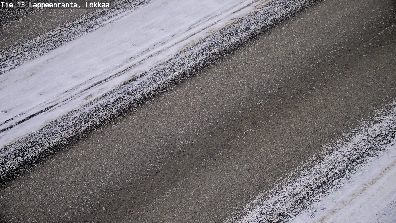Kelikamerat Kuva Tie 13 Lokkaan suora, Lappeenranta, Etelä-Karjala