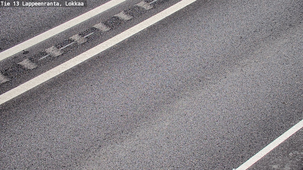 Kelikamerat Kuva Tie 13 Lokkaan suora, Lappeenranta, Etelä-Karjala