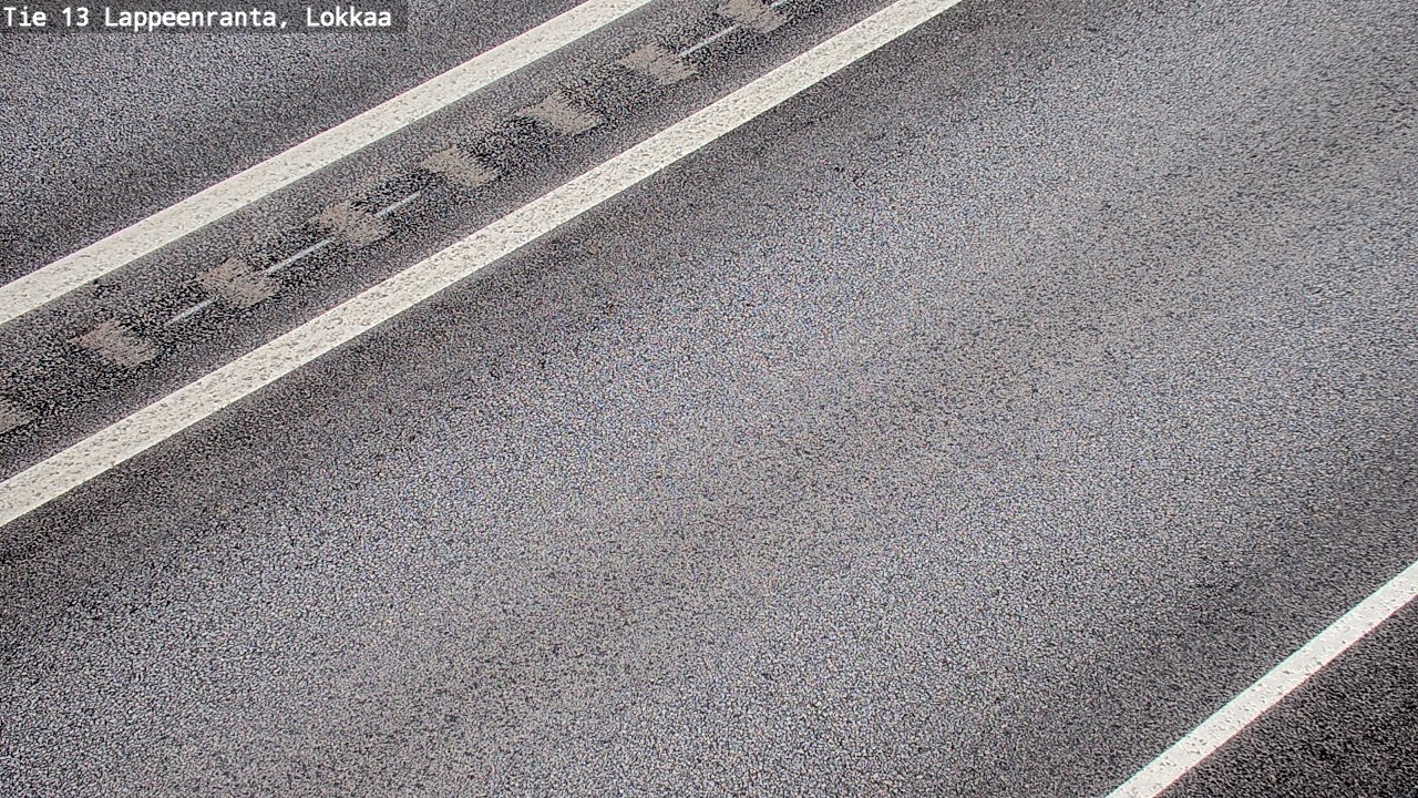 Kelikamerat Kuva Tie 13 Lokkaan suora, Lappeenranta, Etelä-Karjala