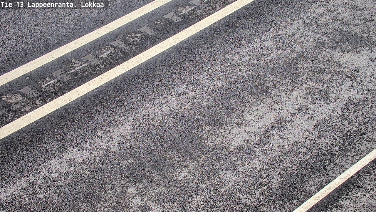 Weather Camera Image Väg 13 Lokkaa rakan, Lappeenranta, Etelä-Karjala
