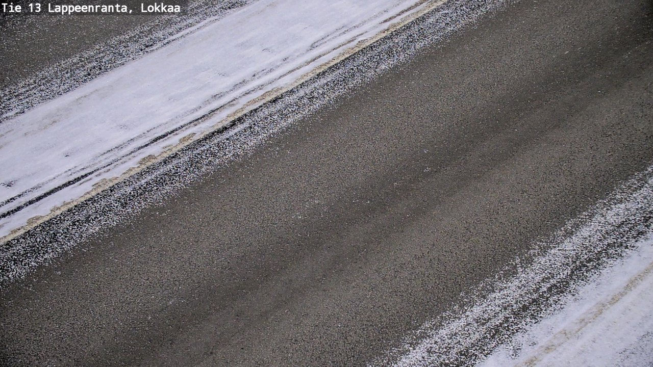 Kelikamerat Kuva Tie 13 Lokkaan suora, Lappeenranta, Etelä-Karjala