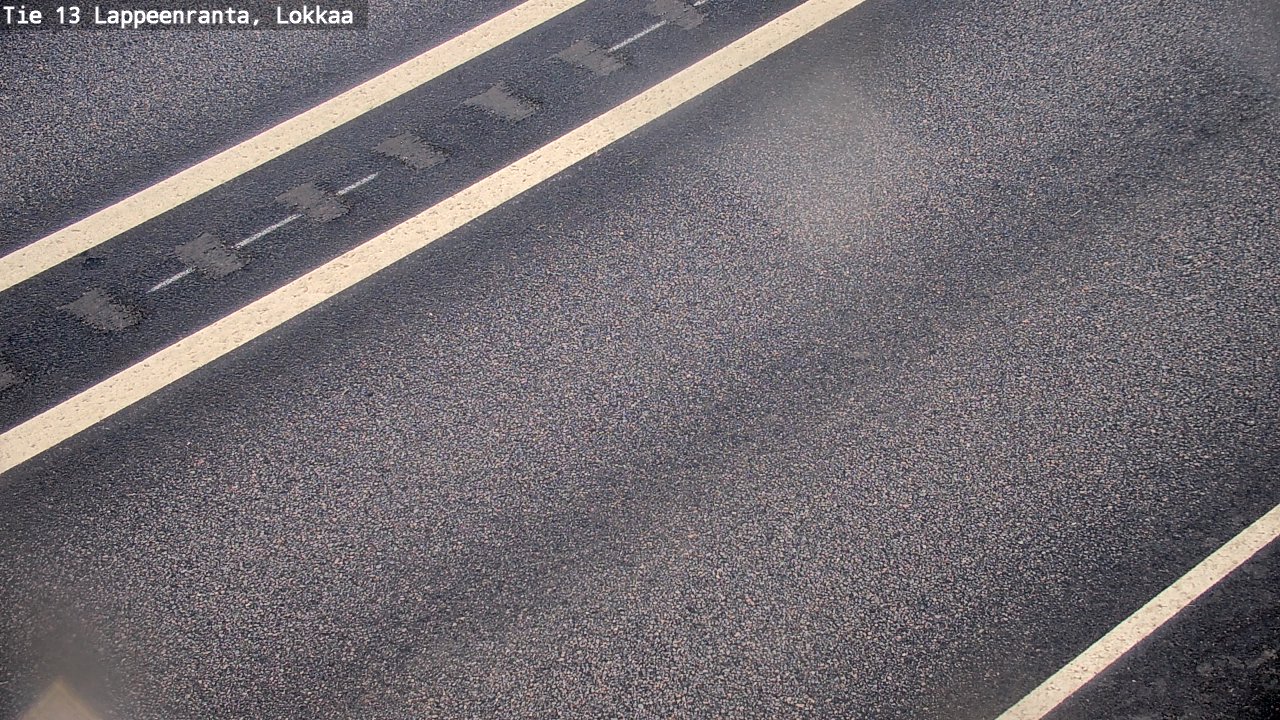Kelikamerat Kuva Tie 13 Lokkaan suora, Lappeenranta, Etelä-Karjala
