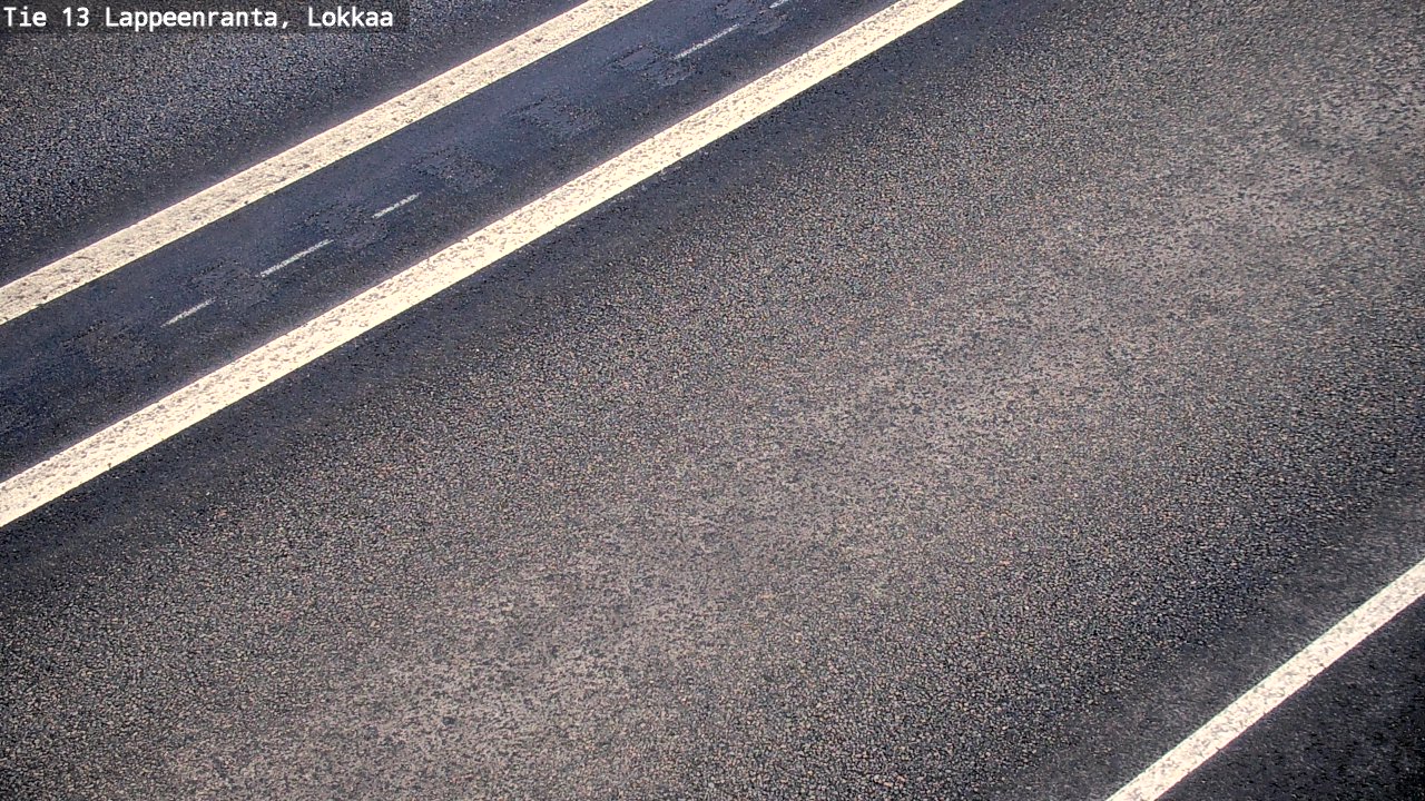 Kelikamerat Kuva Tie 13 Lokkaan suora, Lappeenranta, Etelä-Karjala