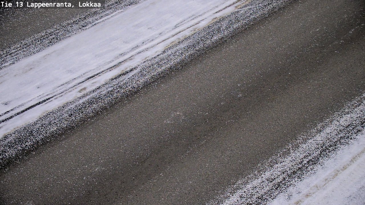 Kelikamerat Kuva Tie 13 Lokkaan suora, Lappeenranta, Etelä-Karjala