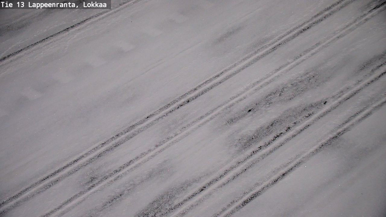 Kelikamerat Kuva Tie 13 Lokkaan suora, Lappeenranta, Etelä-Karjala