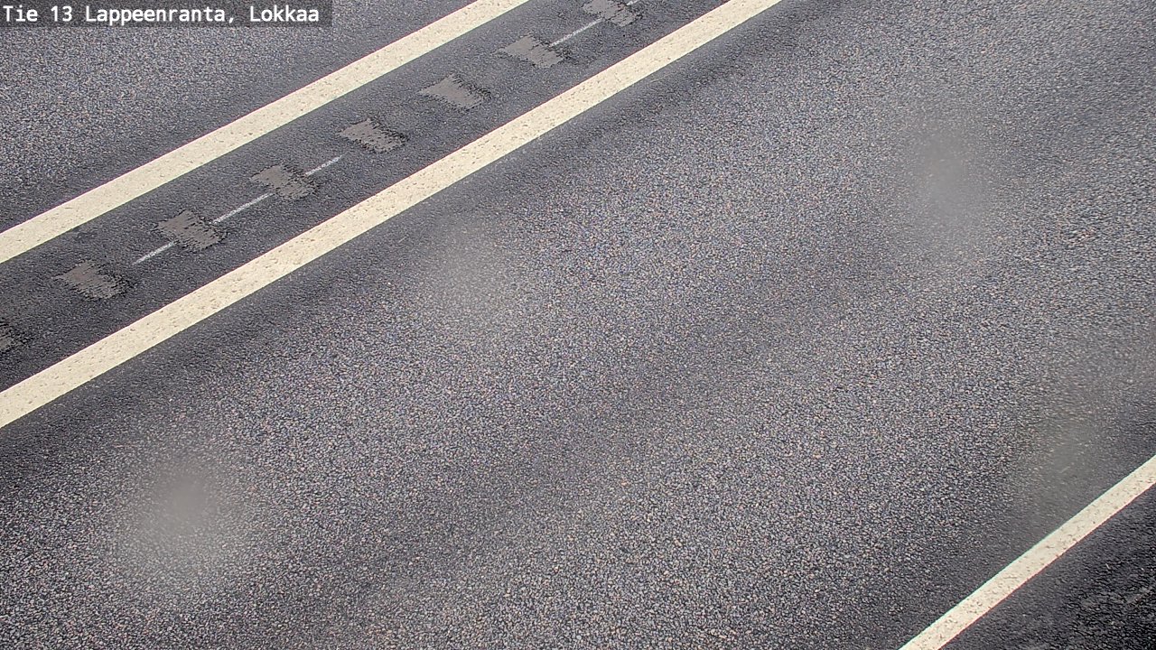 Weather Camera Image Väg 13 Lokkaa rakan, Lappeenranta, Etelä-Karjala