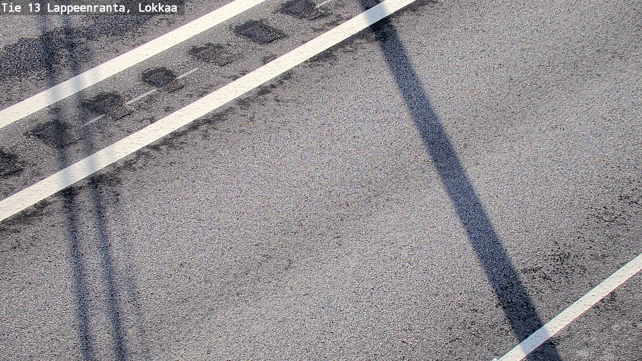 Weather Camera Image Väg 13 Lokkaa rakan, Lappeenranta, Etelä-Karjala