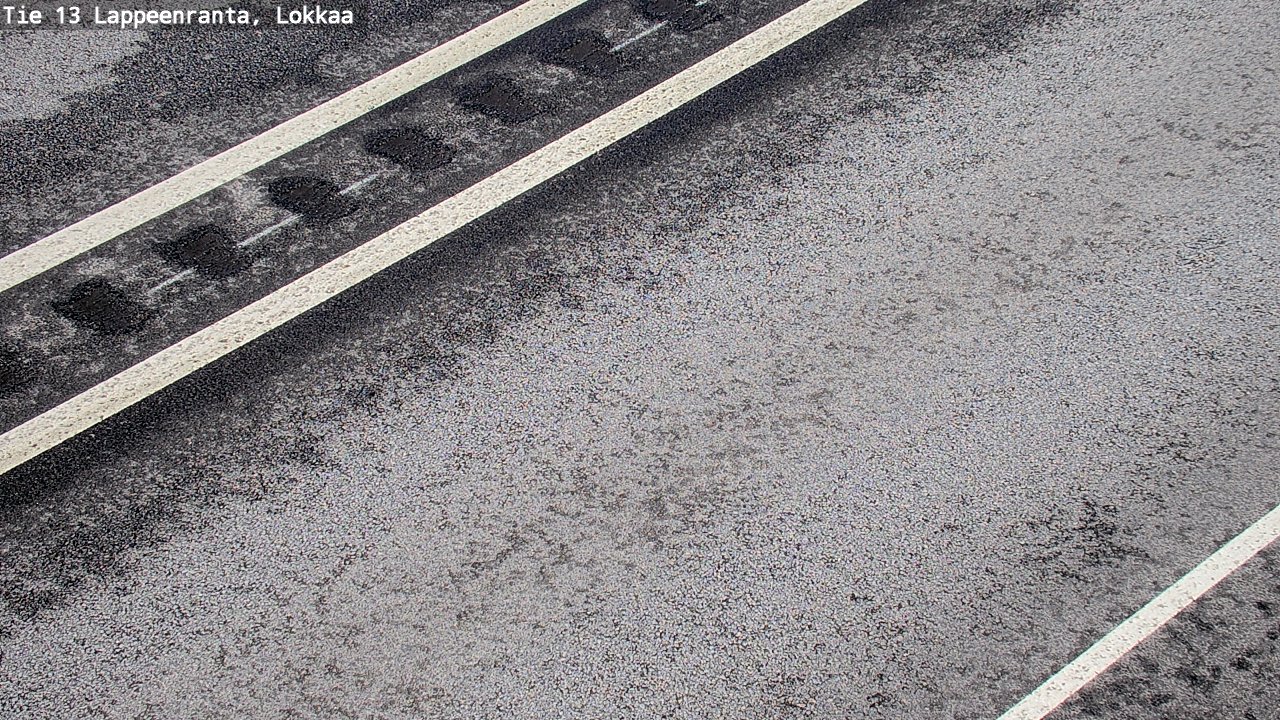 Weather Camera Image Väg 13 Lokkaa rakan, Lappeenranta, Etelä-Karjala
