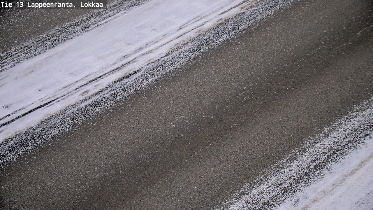 Kelikamerat Kuva Tie 13 Lokkaan suora, Lappeenranta, Etelä-Karjala