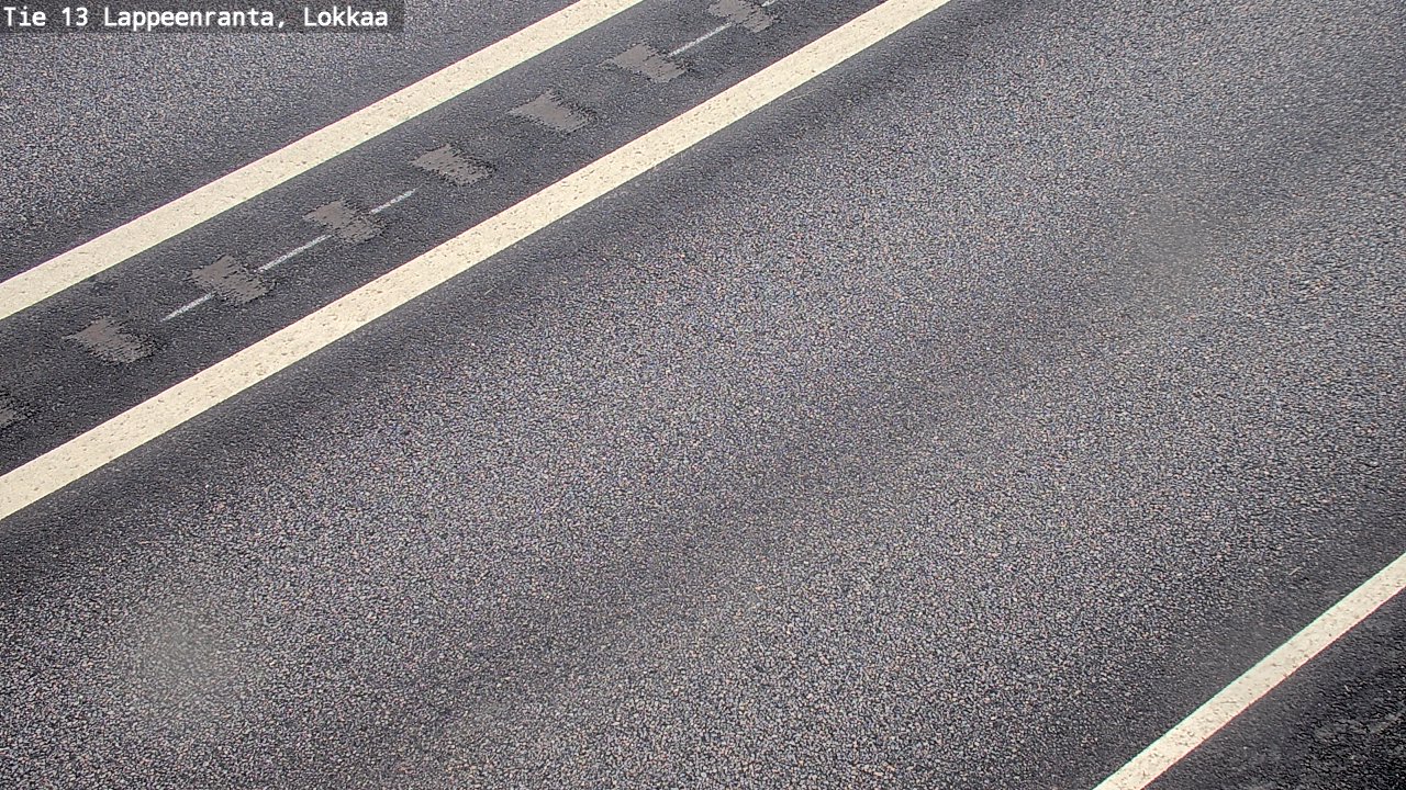 Weather Camera Image Väg 13 Lokkaa rakan, Lappeenranta, Etelä-Karjala