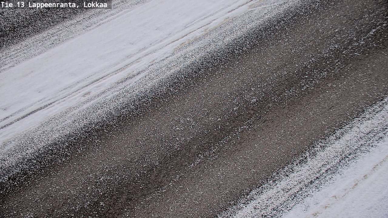 Kelikamerat Kuva Tie 13 Lokkaan suora, Lappeenranta, Etelä-Karjala