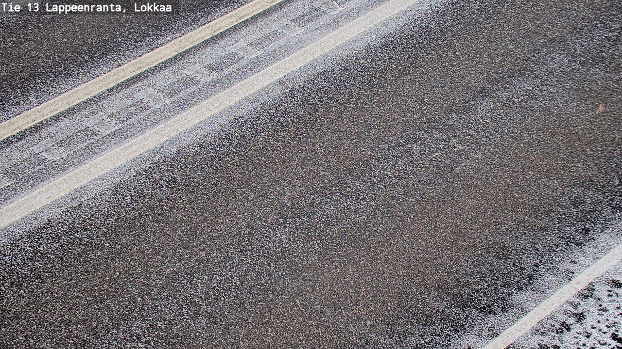 Kelikamerat Kuva Tie 13 Lokkaan suora, Lappeenranta, Etelä-Karjala