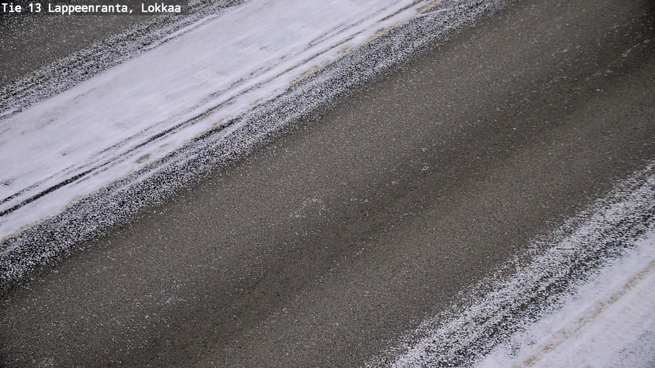 Kelikamerat Kuva Tie 13 Lokkaan suora, Lappeenranta, Etelä-Karjala