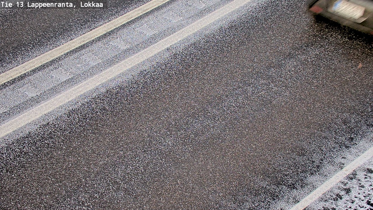 Kelikamerat Kuva Tie 13 Lokkaan suora, Lappeenranta, Etelä-Karjala