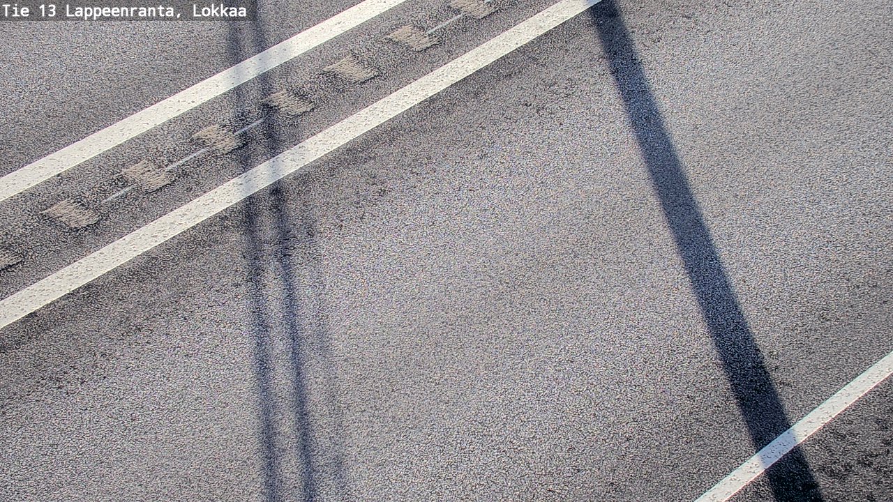 Weather Camera Image Väg 13 Lokkaa rakan, Lappeenranta, Etelä-Karjala
