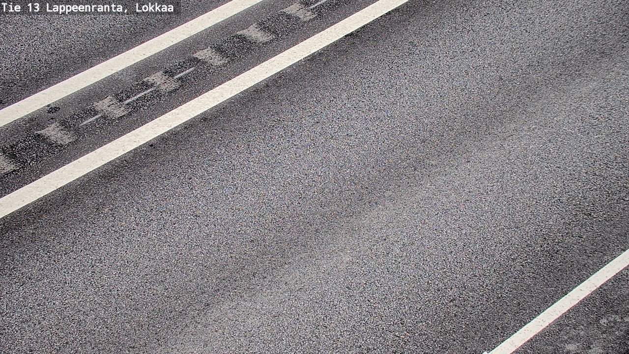 Weather Camera Image Väg 13 Lokkaa rakan, Lappeenranta, Etelä-Karjala
