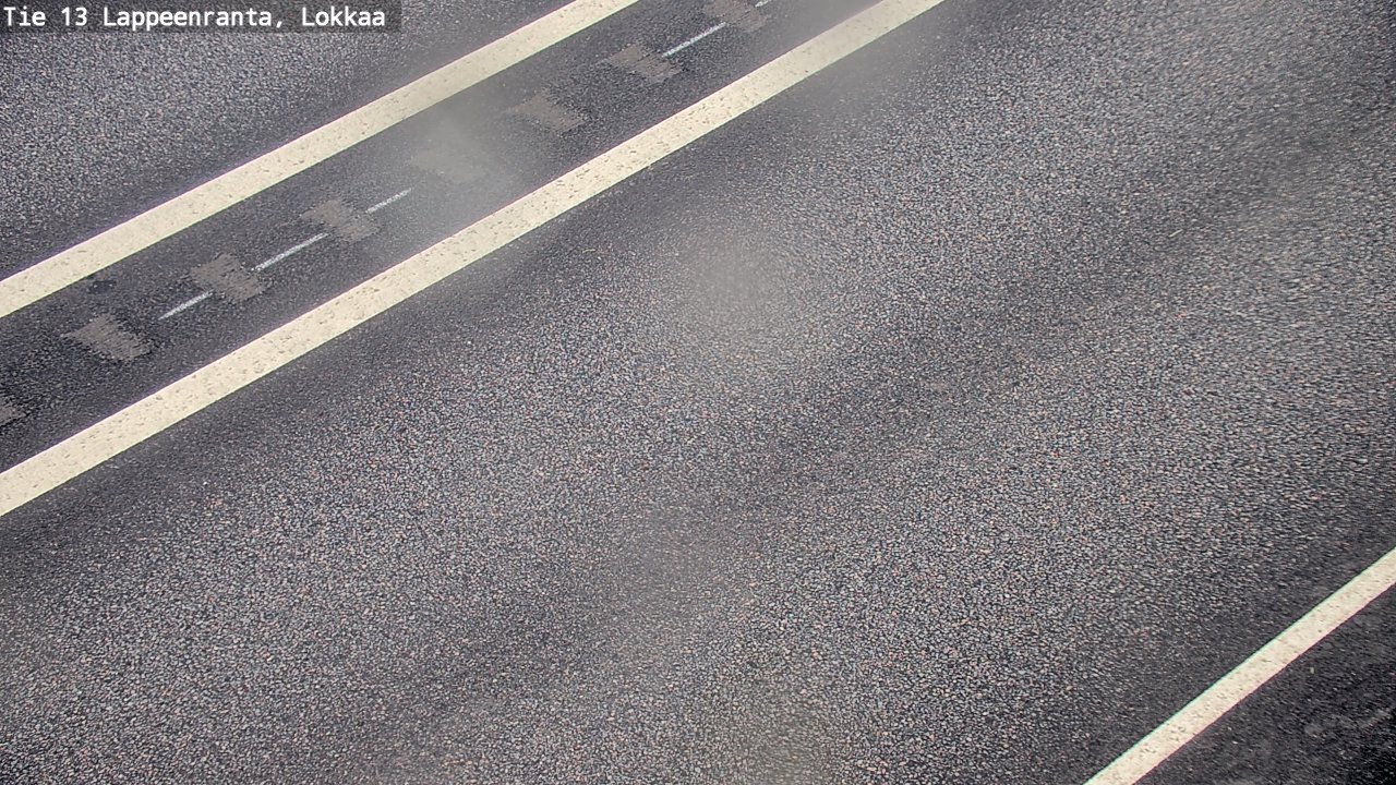 Kelikamerat Kuva Tie 13 Lokkaan suora, Lappeenranta, Etelä-Karjala