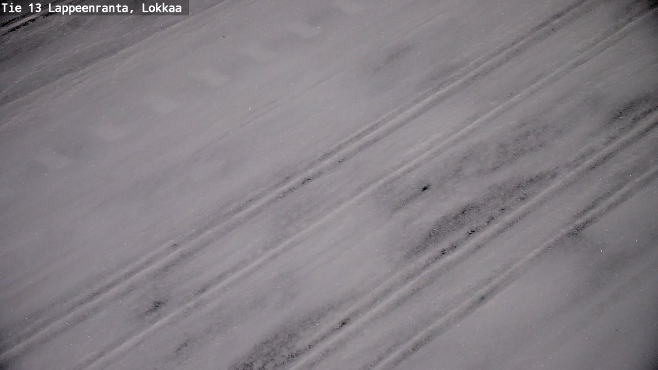 Kelikamerat Kuva Tie 13 Lokkaan suora, Lappeenranta, Etelä-Karjala