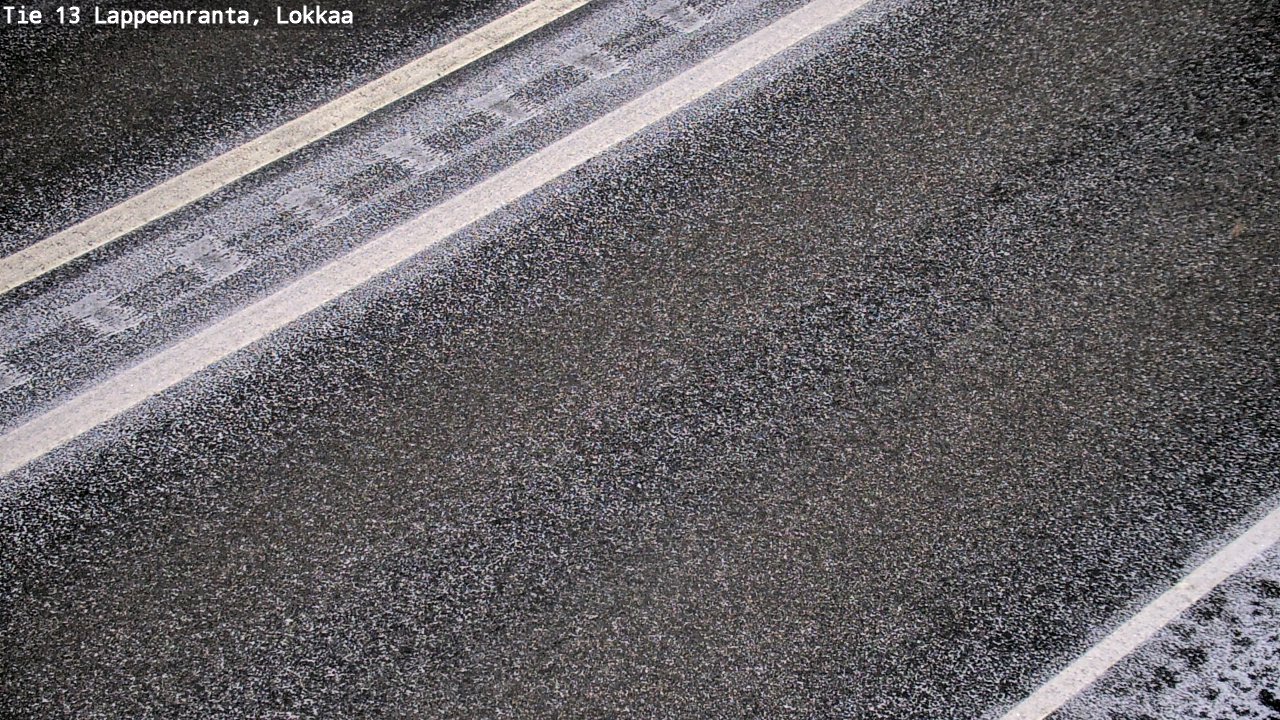 Kelikamerat Kuva Tie 13 Lokkaan suora, Lappeenranta, Etelä-Karjala