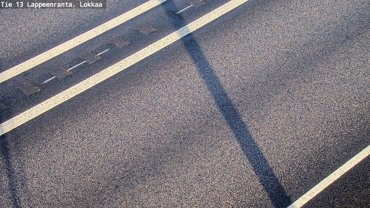 Weather Camera Image Väg 13 Lokkaa rakan, Lappeenranta, Etelä-Karjala