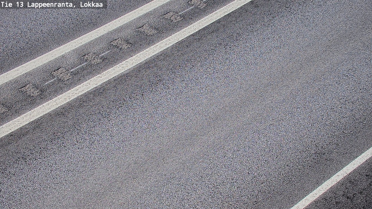 Weather Camera Image Väg 13 Lokkaa rakan, Lappeenranta, Etelä-Karjala