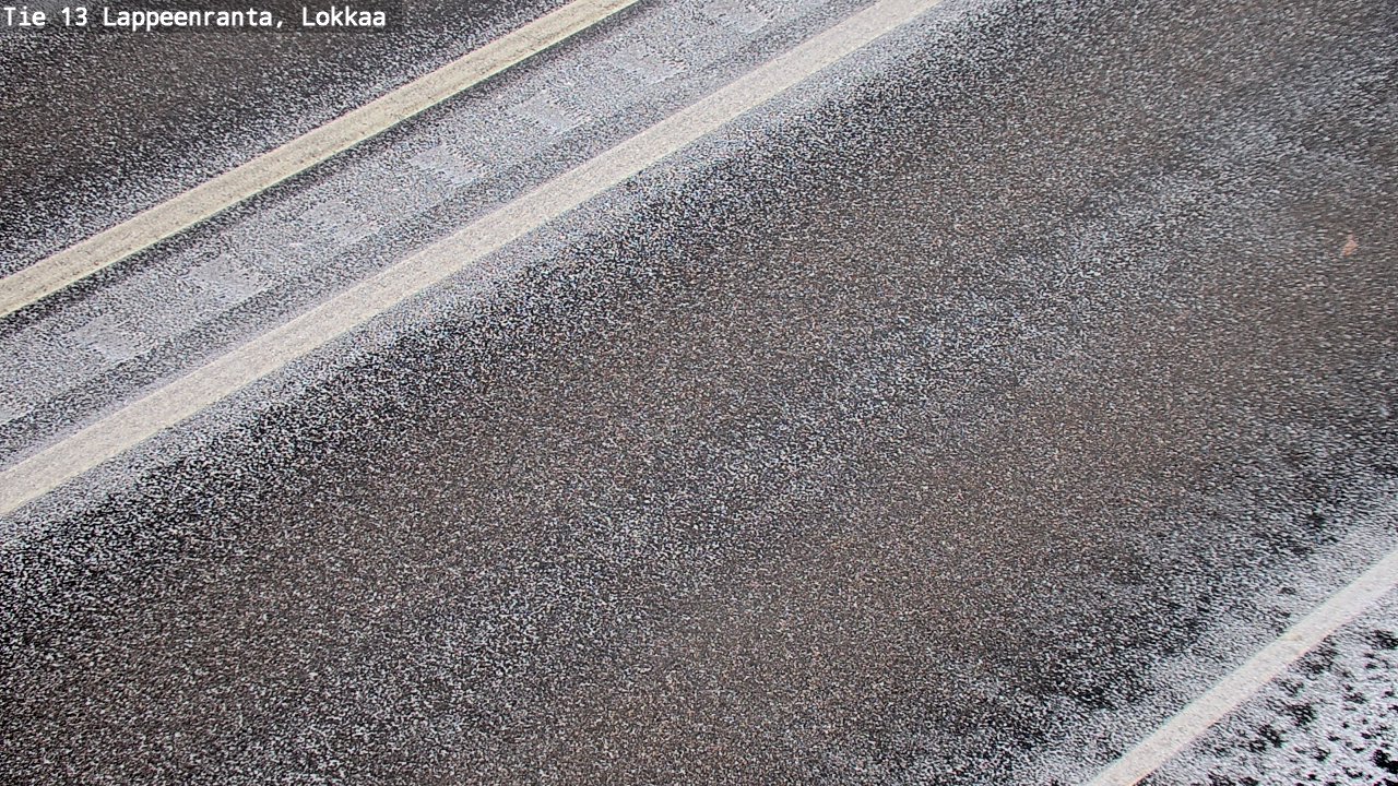 Kelikamerat Kuva Tie 13 Lokkaan suora, Lappeenranta, Etelä-Karjala