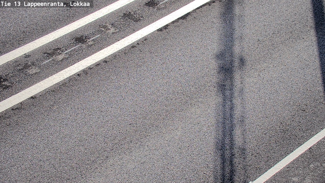 Weather Camera Image Väg 13 Lokkaa rakan, Lappeenranta, Etelä-Karjala