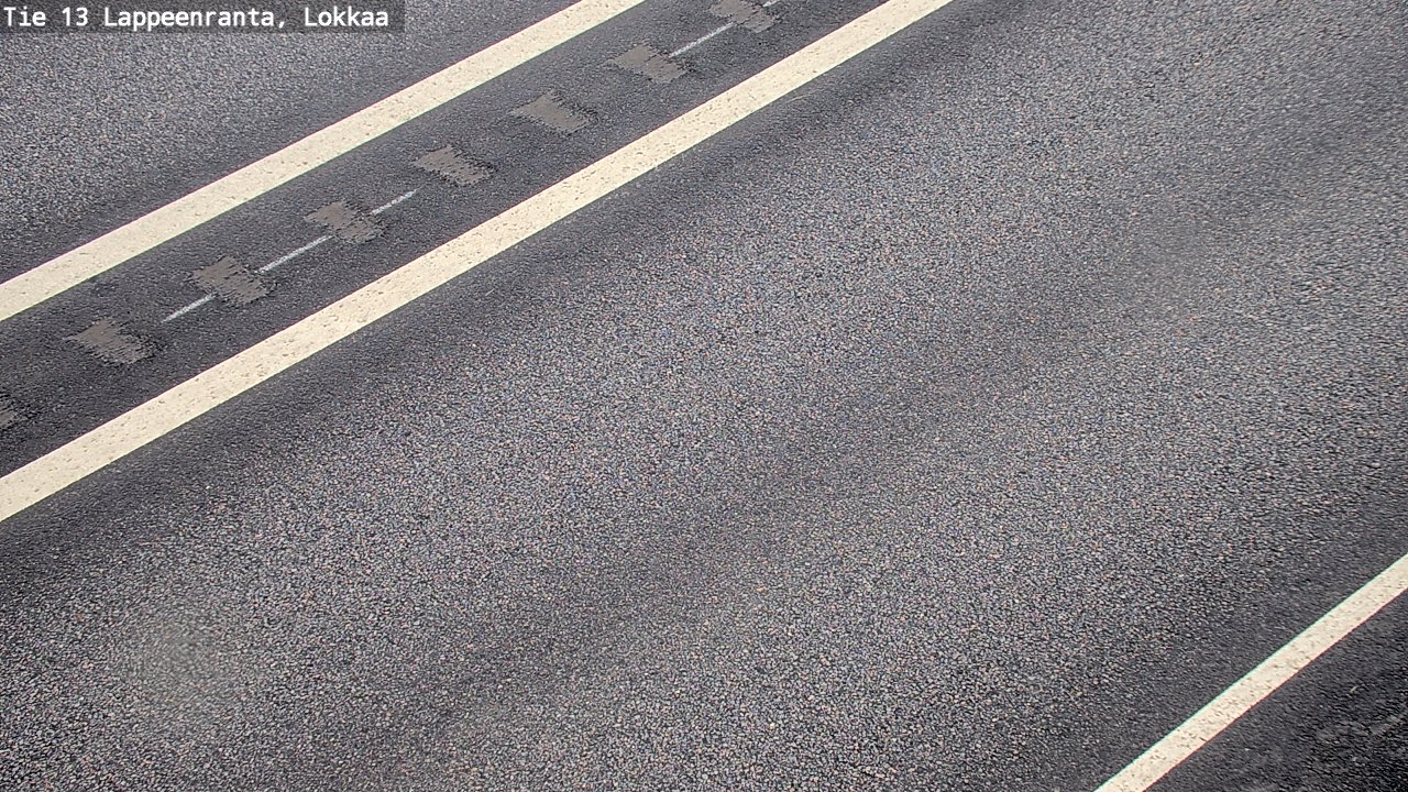 Weather Camera Image Väg 13 Lokkaa rakan, Lappeenranta, Etelä-Karjala