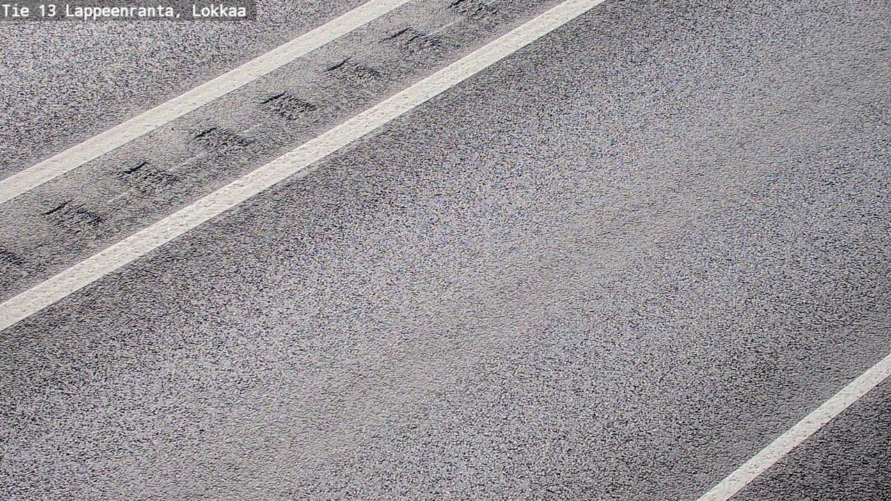 Weather Camera Image Väg 13 Lokkaa rakan, Lappeenranta, Etelä-Karjala