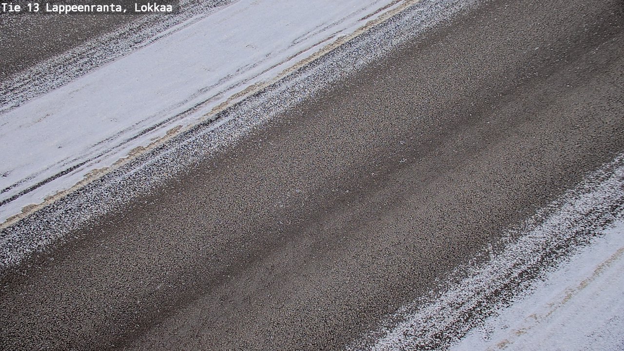 Kelikamerat Kuva Tie 13 Lokkaan suora, Lappeenranta, Etelä-Karjala