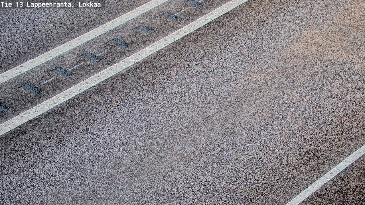 Weather Camera Image Väg 13 Lokkaa rakan, Lappeenranta, Etelä-Karjala