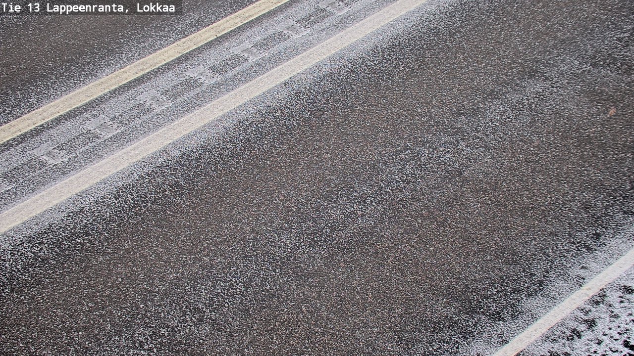 Kelikamerat Kuva Tie 13 Lokkaan suora, Lappeenranta, Etelä-Karjala