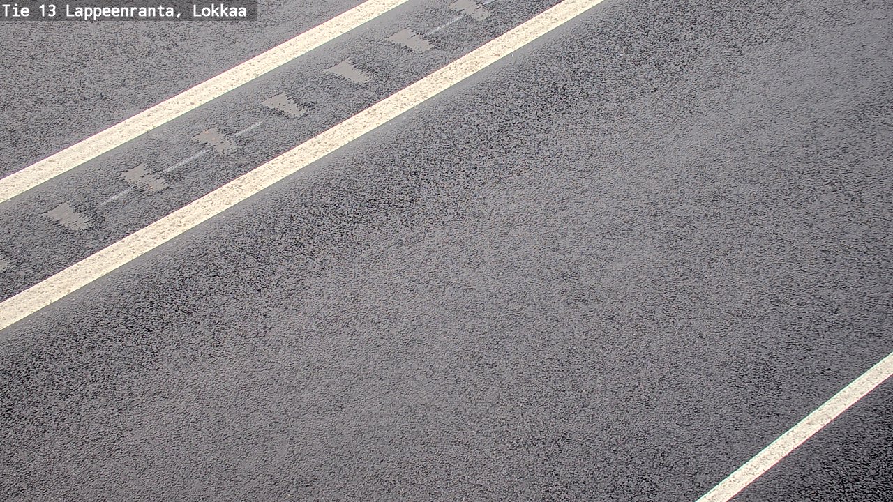 Kelikamerat Kuva Tie 13 Lokkaan suora, Lappeenranta, Etelä-Karjala