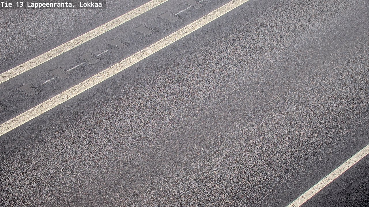 Kelikamerat Kuva Tie 13 Lokkaan suora, Lappeenranta, Etelä-Karjala