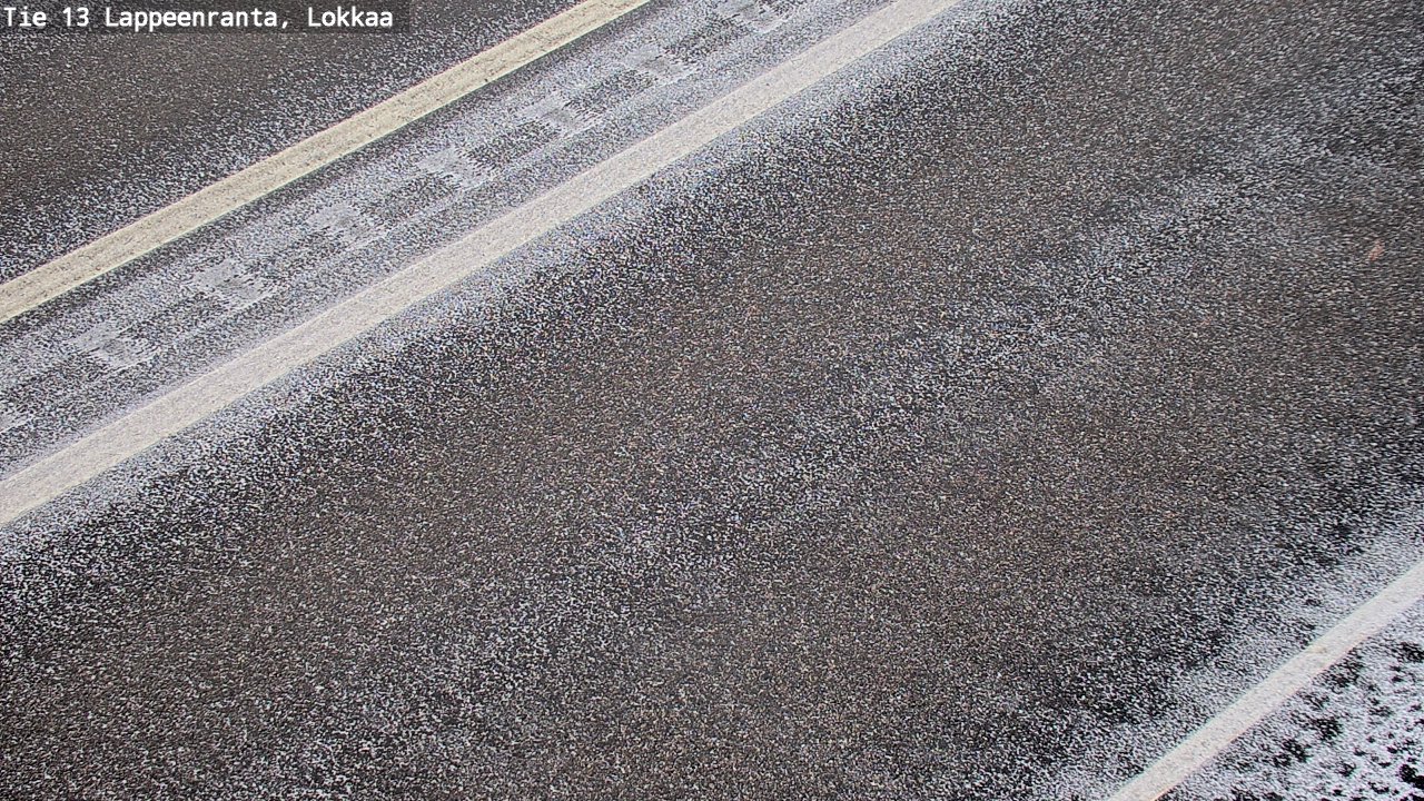 Kelikamerat Kuva Tie 13 Lokkaan suora, Lappeenranta, Etelä-Karjala