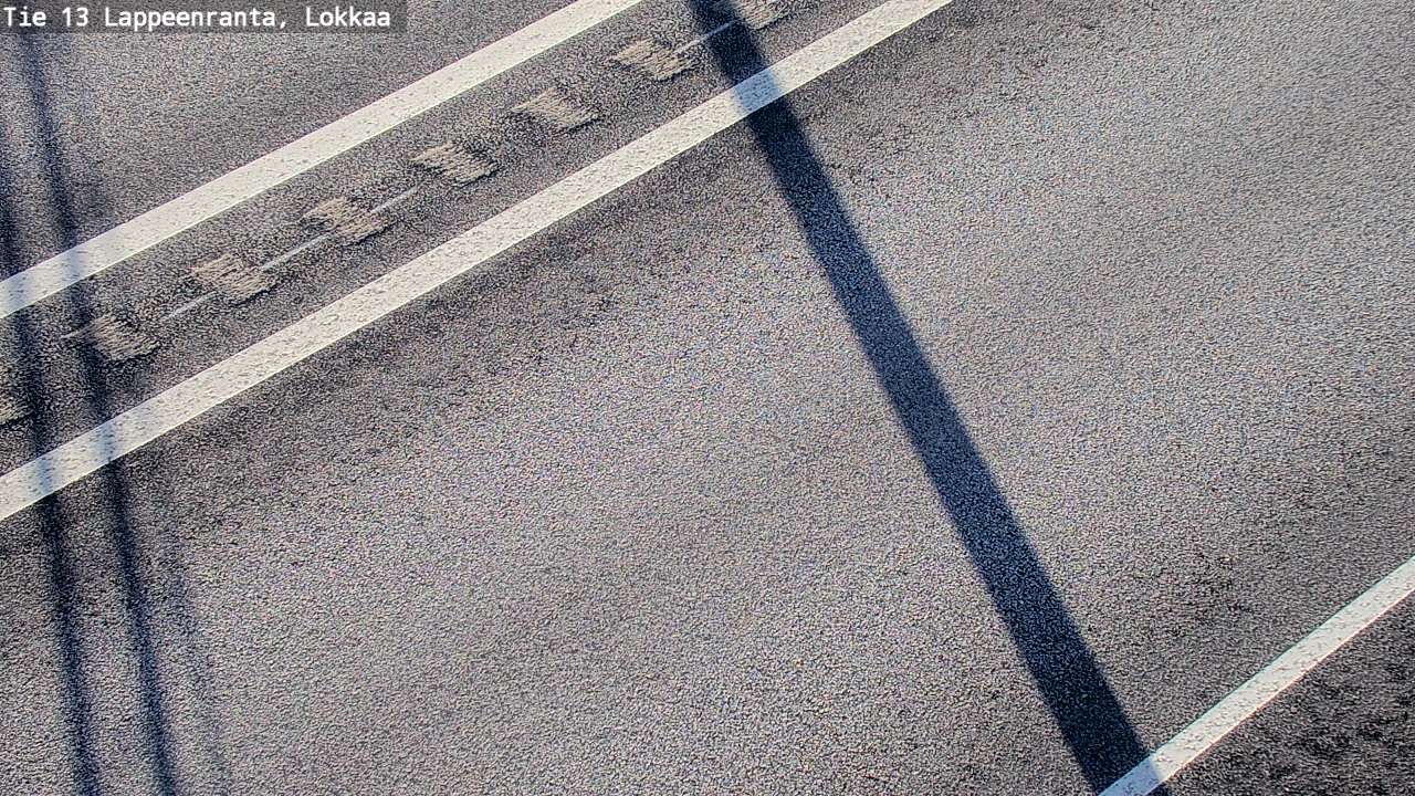 Kelikamerat Kuva Tie 13 Lokkaan suora, Lappeenranta, Etelä-Karjala