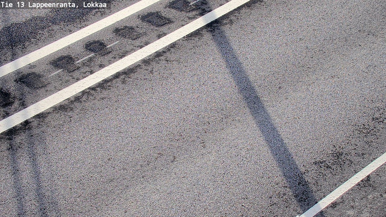 Weather Camera Image Väg 13 Lokkaa rakan, Lappeenranta, Etelä-Karjala