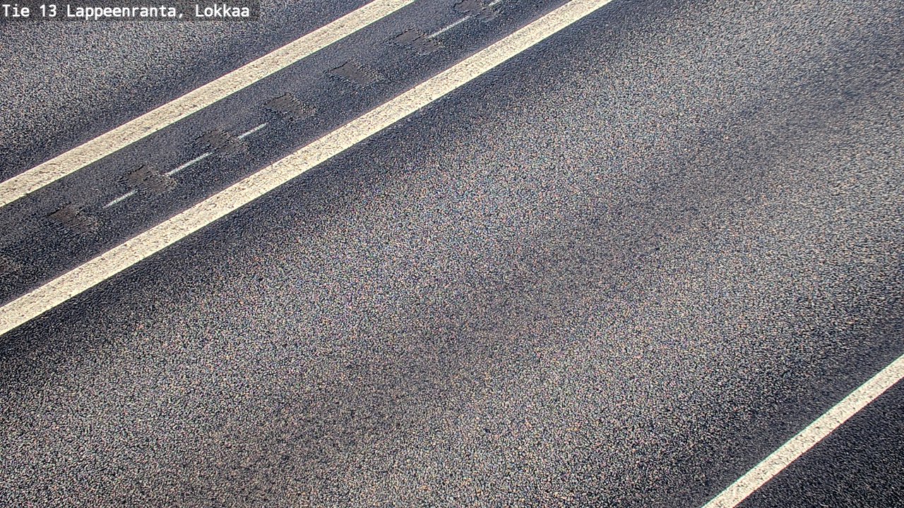 Kelikamerat Kuva Tie 13 Lokkaan suora, Lappeenranta, Etelä-Karjala