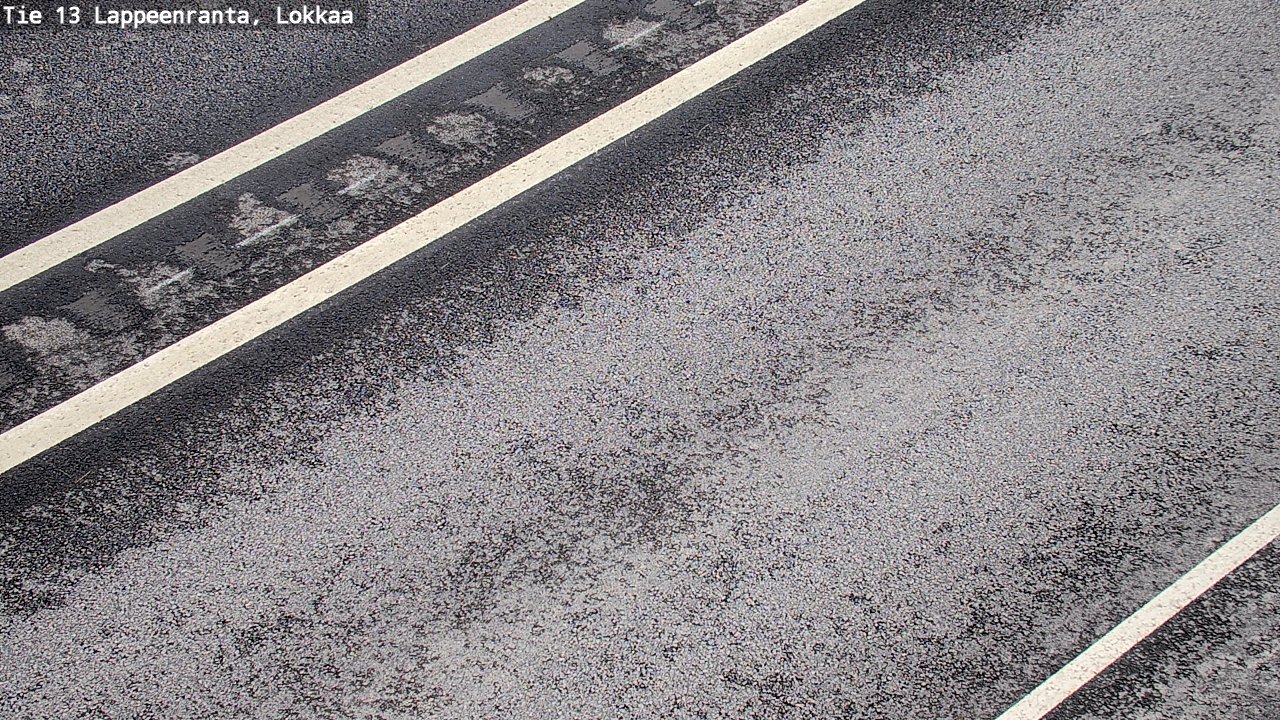 Weather Camera Image Väg 13 Lokkaa rakan, Lappeenranta, Etelä-Karjala