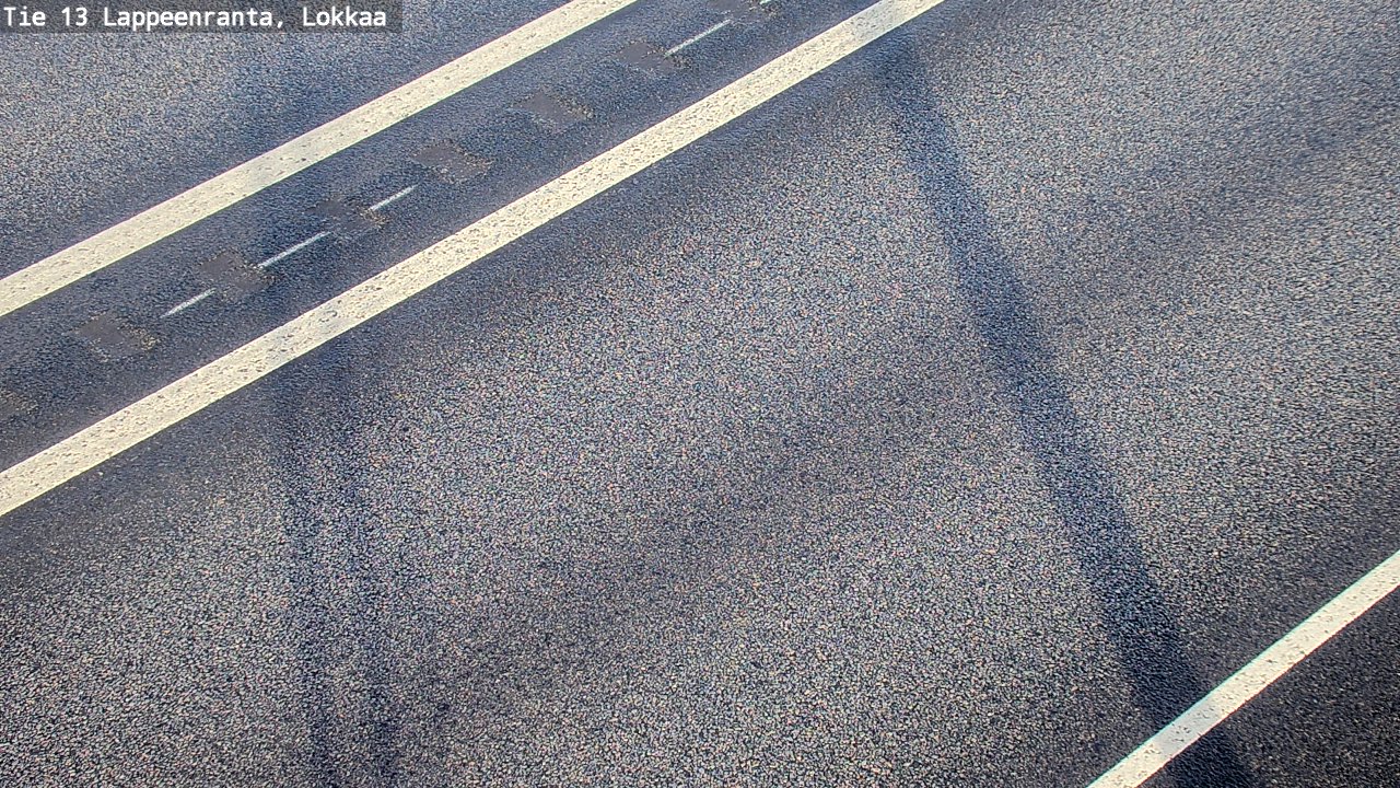 Weather Camera Image Väg 13 Lokkaa rakan, Lappeenranta, Etelä-Karjala