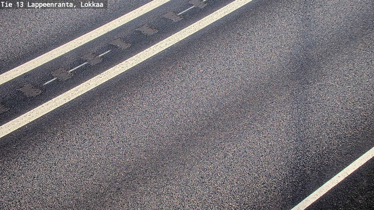 Weather Camera Image Väg 13 Lokkaa rakan, Lappeenranta, Etelä-Karjala