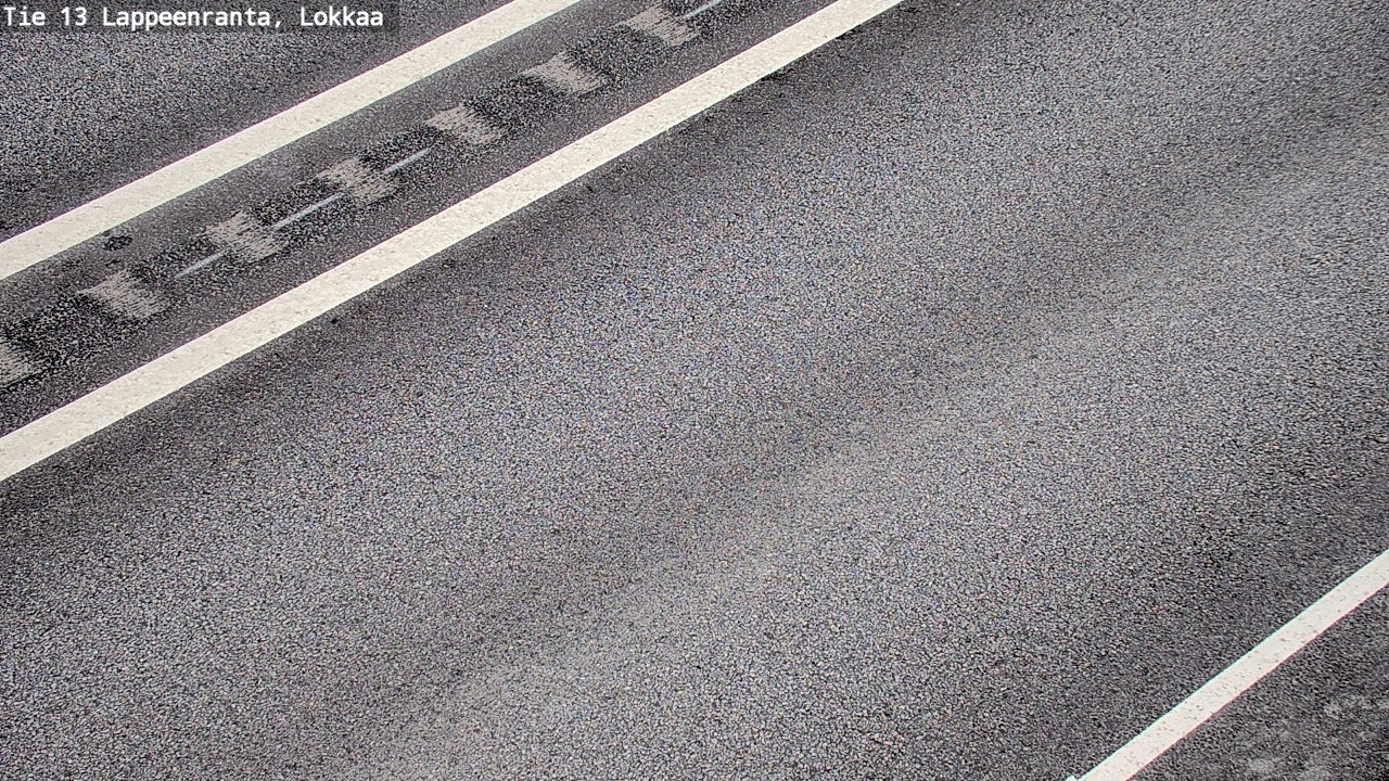 Weather Camera Image Väg 13 Lokkaa rakan, Lappeenranta, Etelä-Karjala