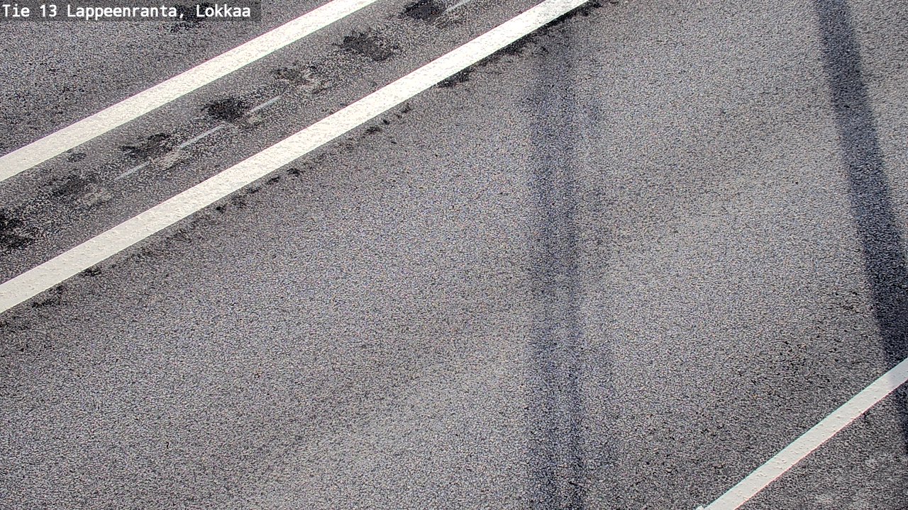 Weather Camera Image Väg 13 Lokkaa rakan, Lappeenranta, Etelä-Karjala