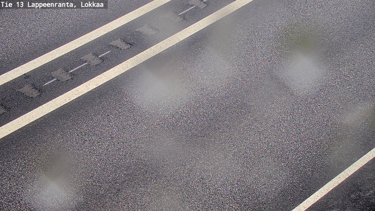 Weather Camera Image Väg 13 Lokkaa rakan, Lappeenranta, Etelä-Karjala