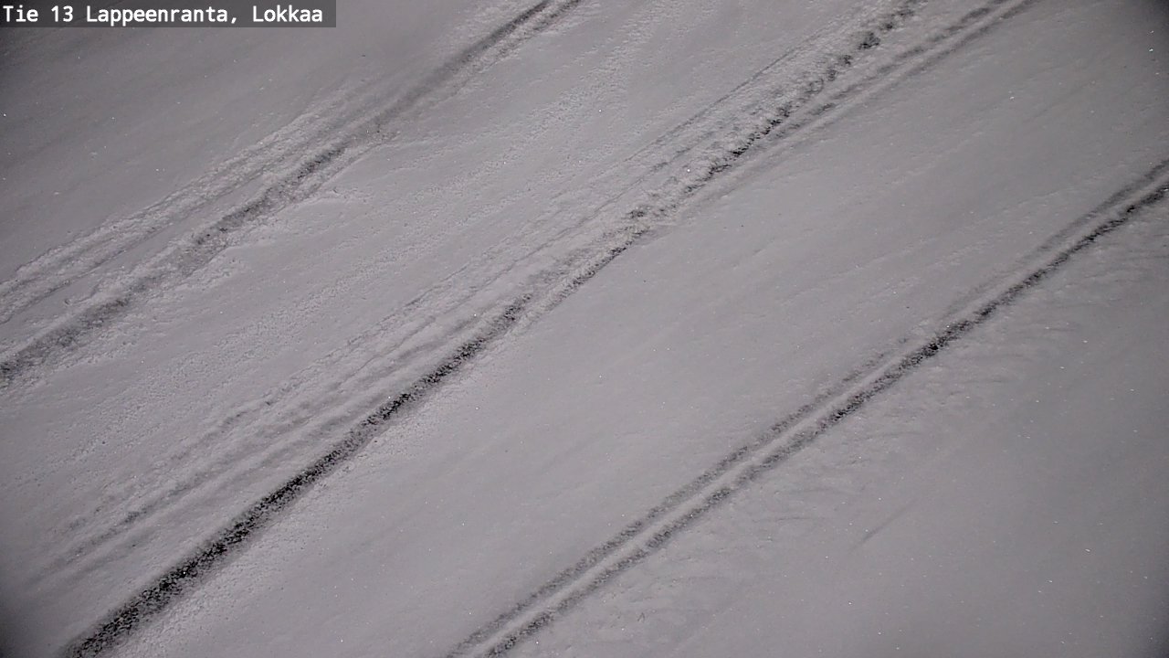 Kelikamerat Kuva Tie 13 Lokkaan suora, Lappeenranta, Etelä-Karjala